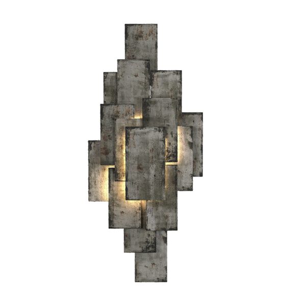 Steel Plates Wall Light