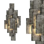 Steel Plates Wall Light