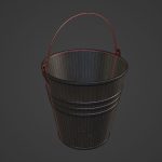 Steel Rust and Wear Steel Bucket