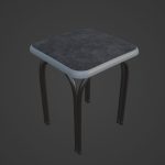 Steel Stool 01