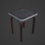 Steel Stool 01