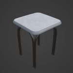 Steel Stool 03