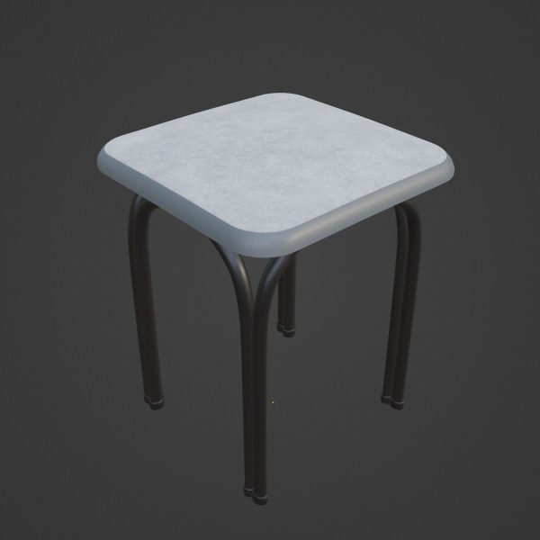 Steel Stool 03