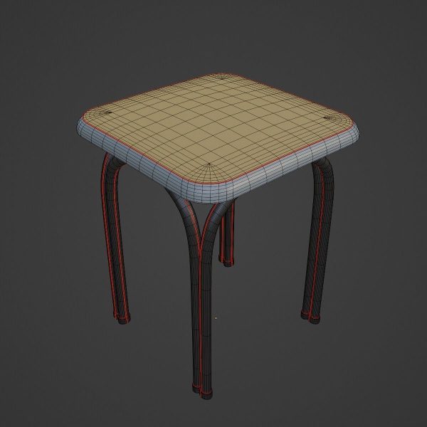 Steel Stool 04
