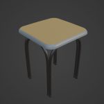 Steel Stool 04