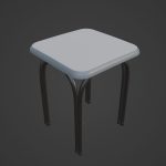 Steel Stool 05