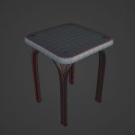 Steel Stool 06