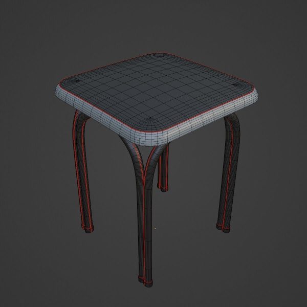 Steel Stool 06
