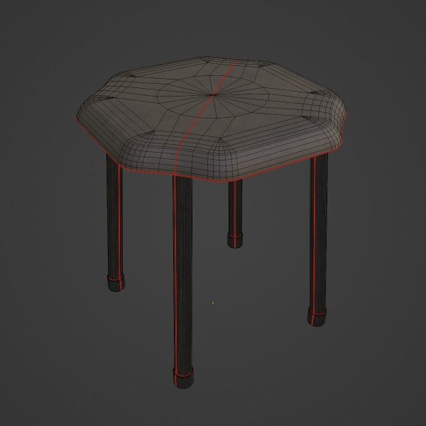 Steel Stool B 01