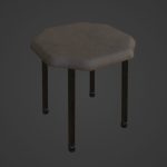 Steel Stool B 01