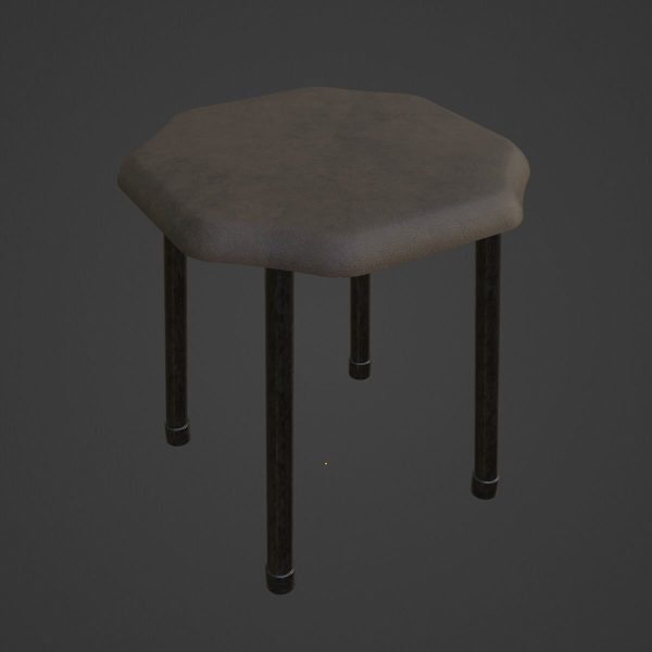 Steel Stool B 01