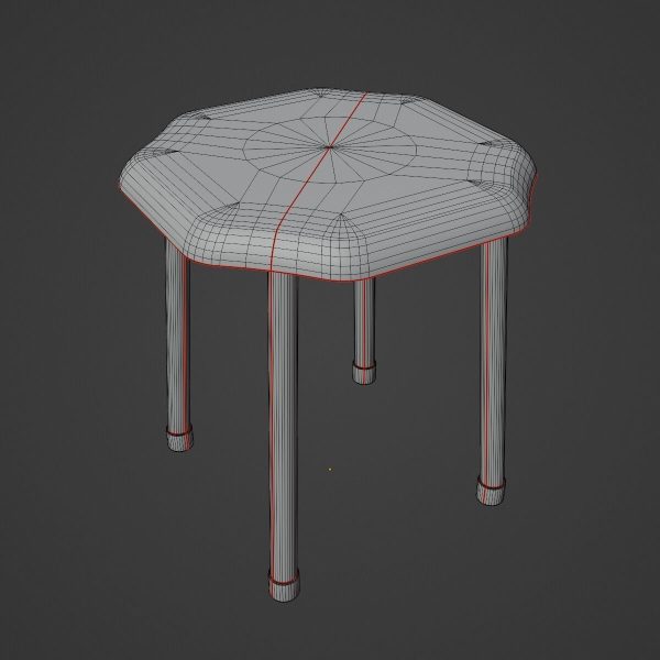 Steel Stool B 01