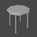 Steel Stool B 02
