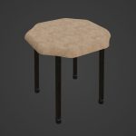 Steel Stool B 02