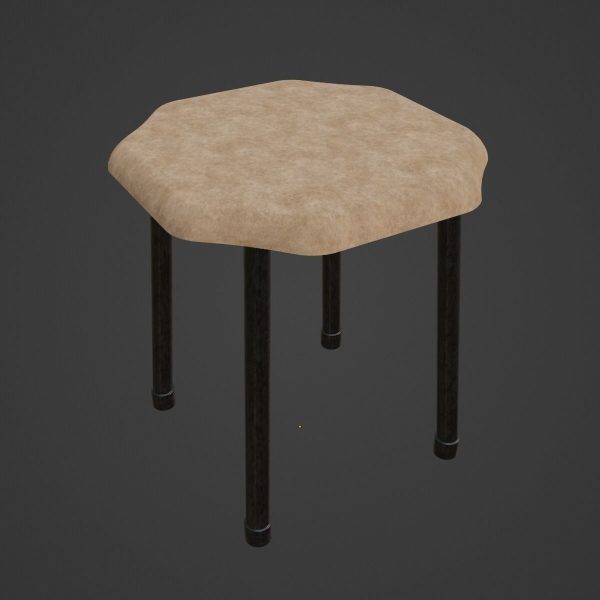 Steel Stool B 02