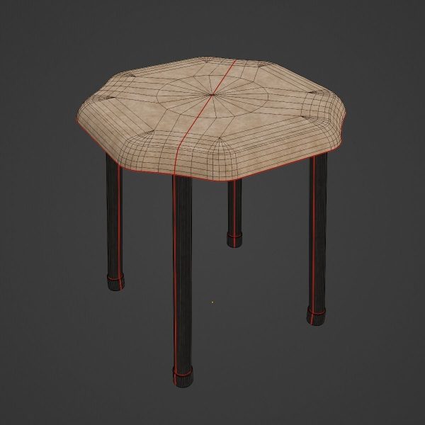 Steel Stool B 02