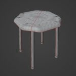 Steel Stool B 02