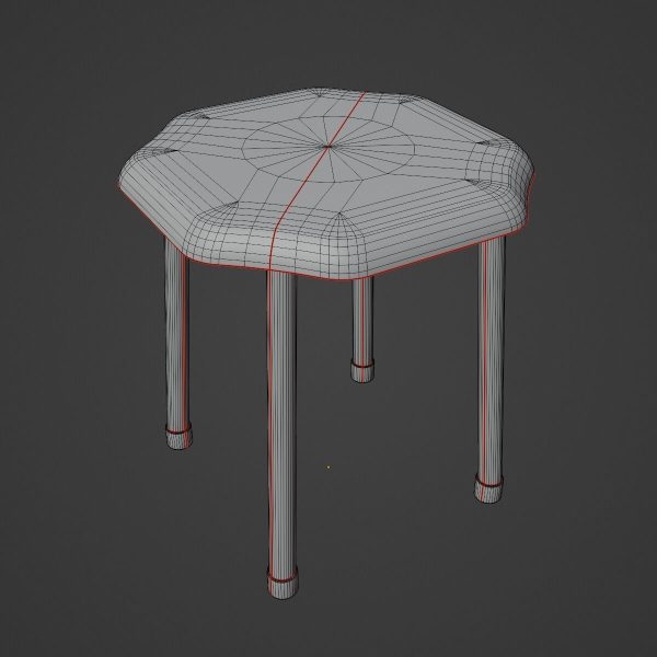 Steel Stool B 02