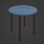 Steel Stool C 02