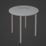 Steel Stool C 03