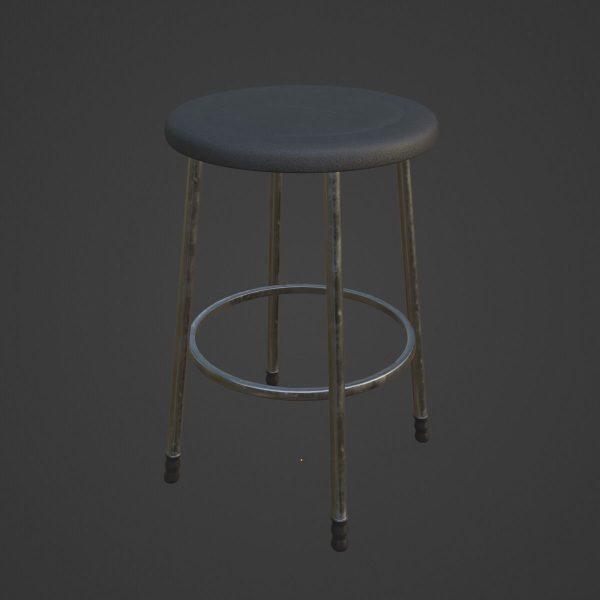 Steel Stool D 01