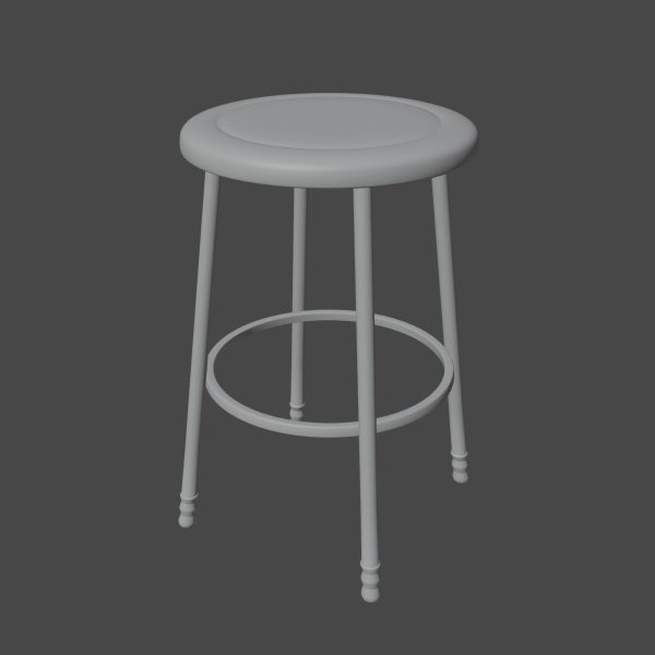 Steel Stool D 03