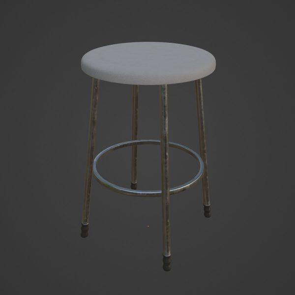 Steel Stool D 03