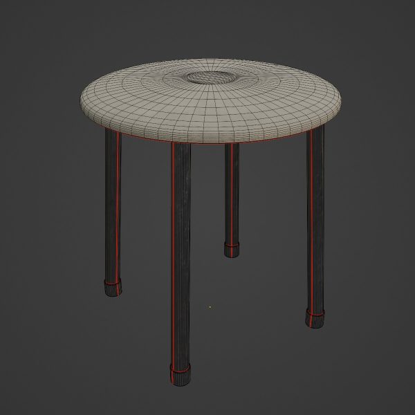 Steel Stool E 01