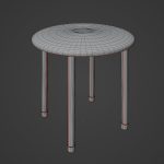 Steel Stool E 01