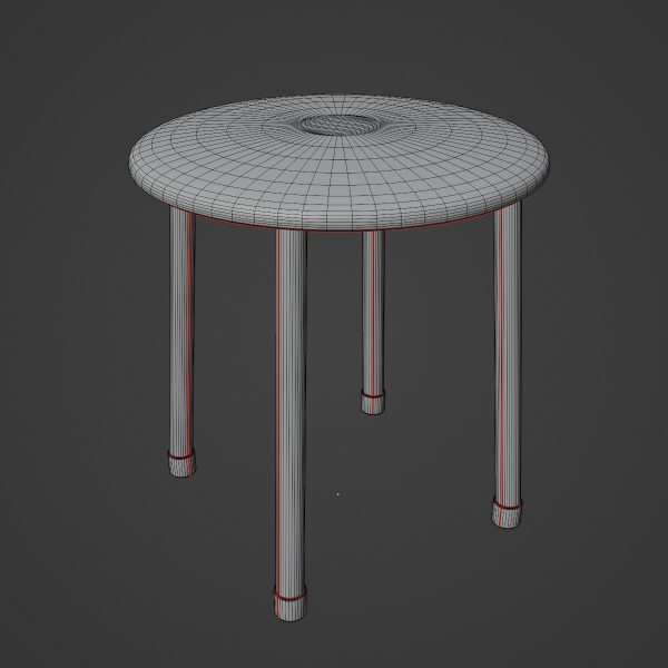 Steel Stool E 01