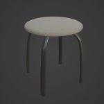 Steel Stool F 01
