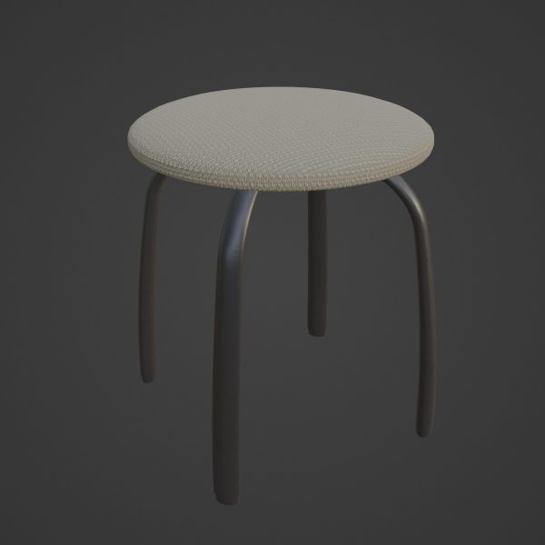 Steel Stool F 01