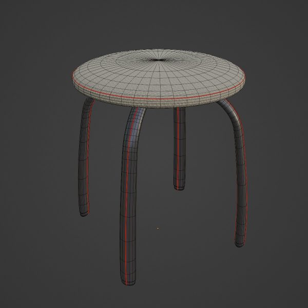 Steel Stool F 01
