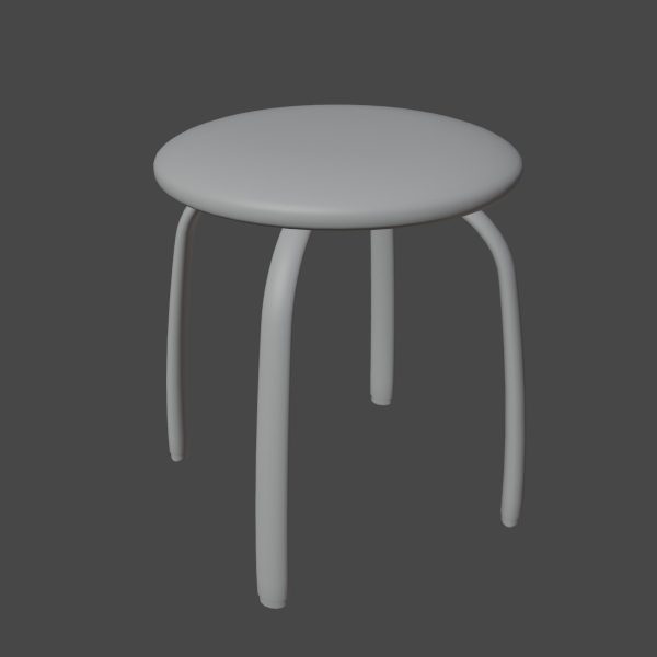 Steel Stool F 01