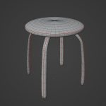 Steel Stool F 01