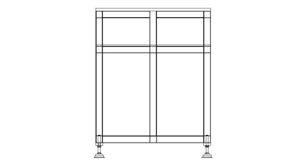 Steel Work Table WL67
