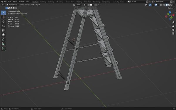 Step Ladder pbr
