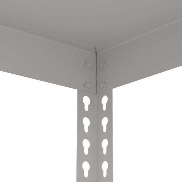 Storage Boxes with Metal Rack
