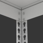 Storage Boxes with Metal Rack