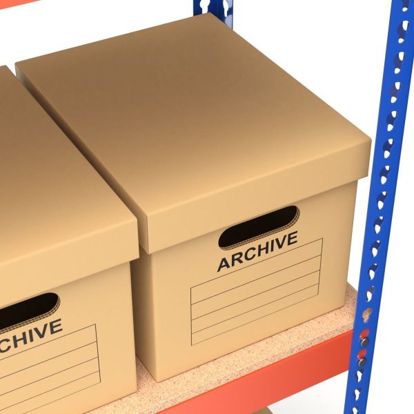 Storage Boxes with Metal Rack
