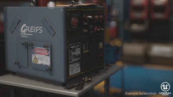 Storage Generic Prop Collection - Game ready