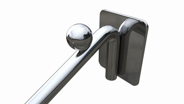 Store pegboard 6 ball waterfall faceout hook