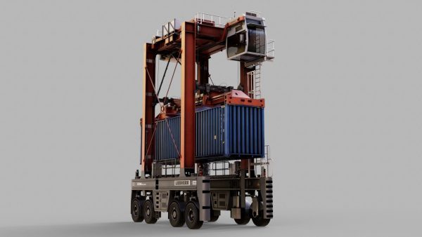 Straddle carrier