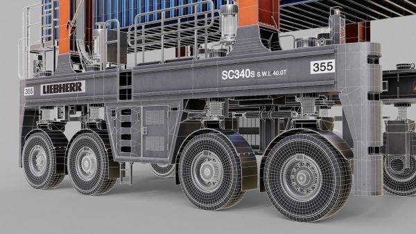 Straddle carrier
