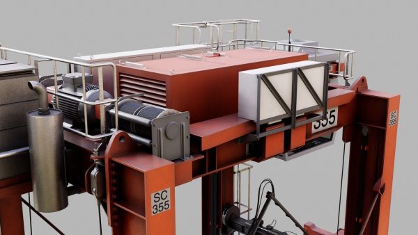 Straddle carrier