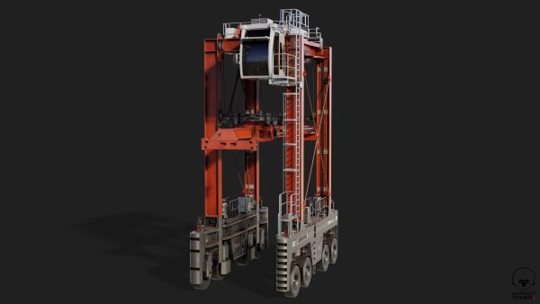 Straddle carrier