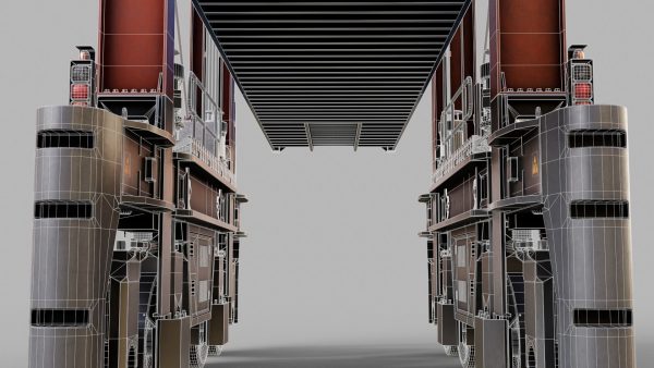 Straddle carrier