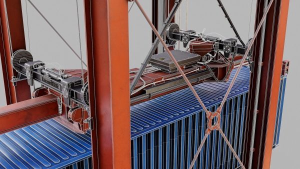 Straddle carrier