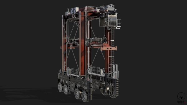 Straddle carrier