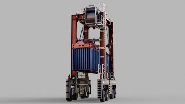 Straddle carrier